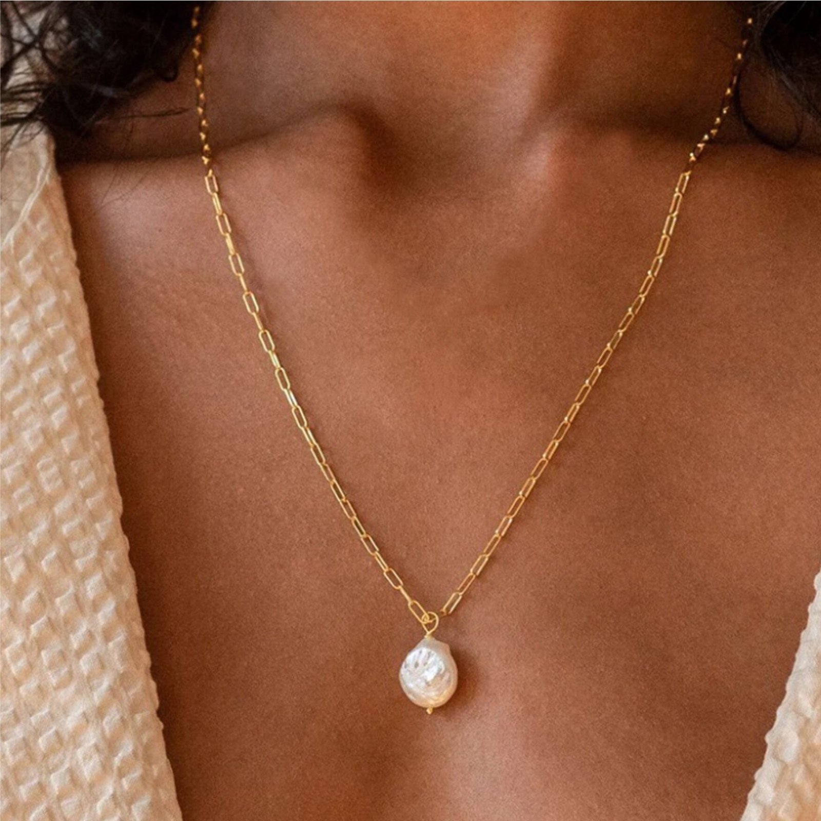 Pearl Gold Necklace