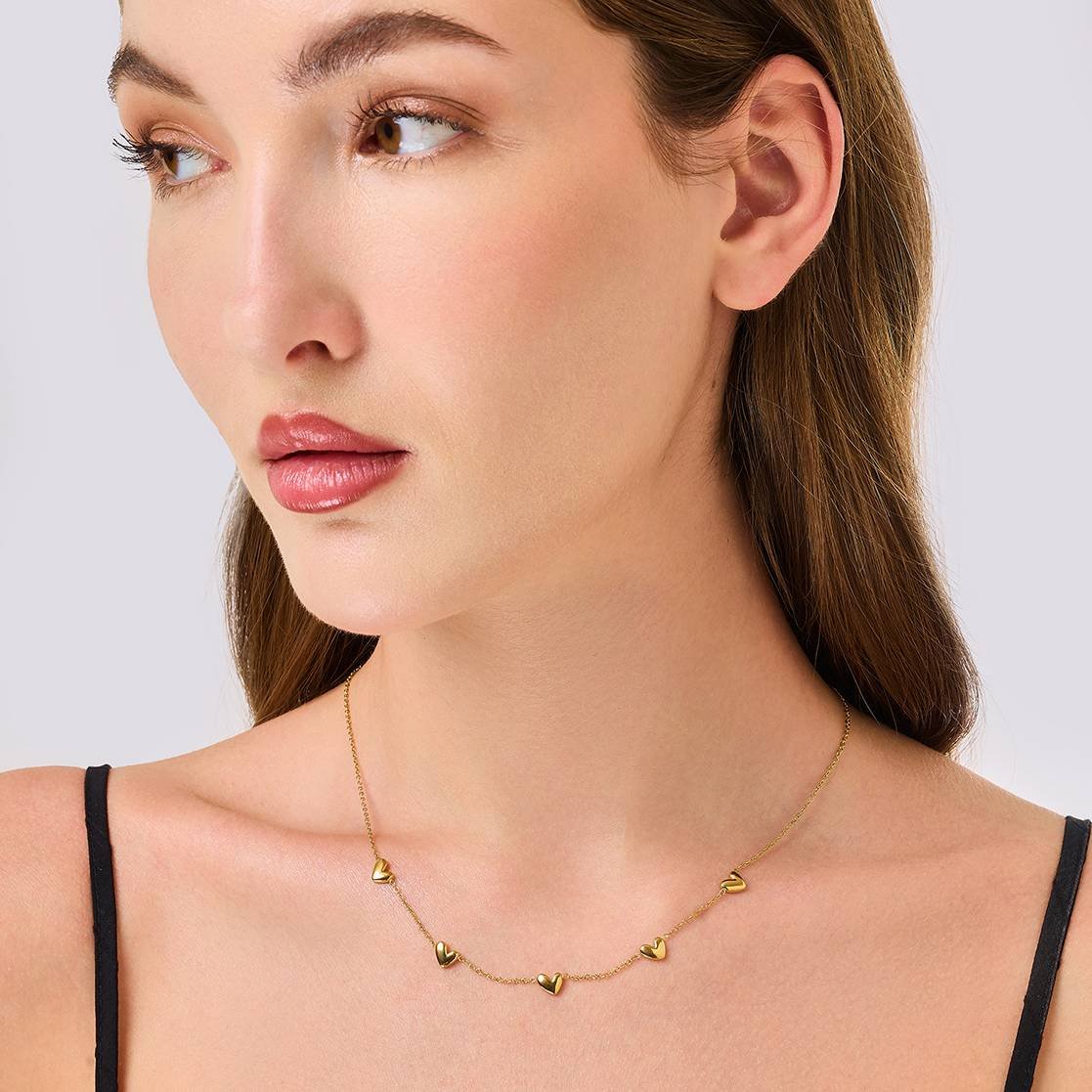 Gold Heart Necklace