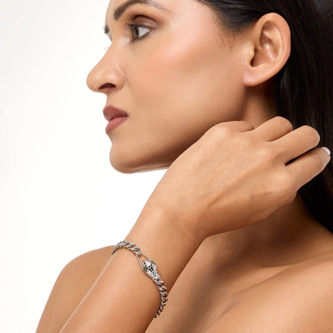 Silver Venom Bracelet