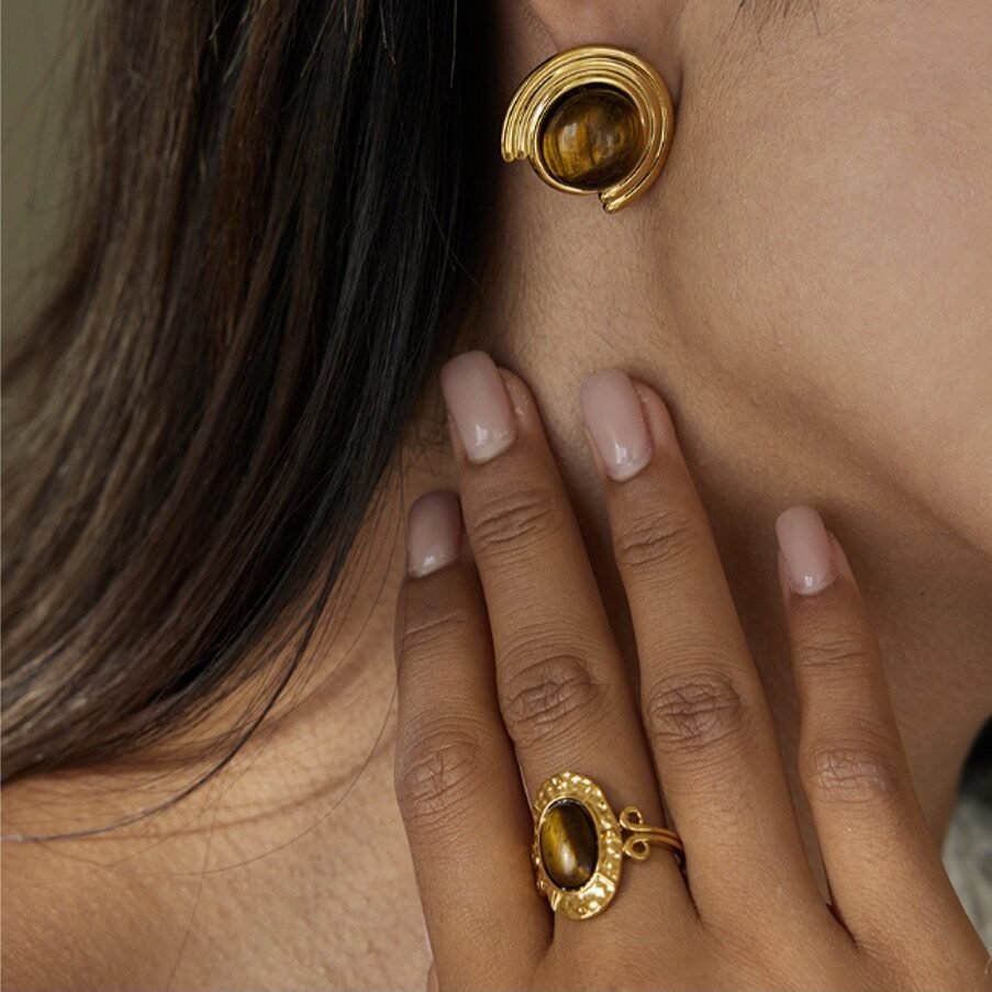 Desert Muse Ring & Earring