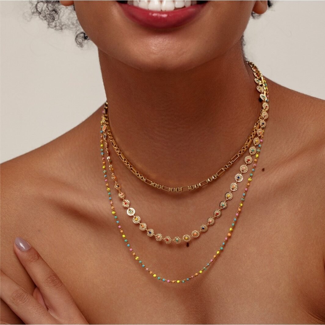 Disco Layers Necklace