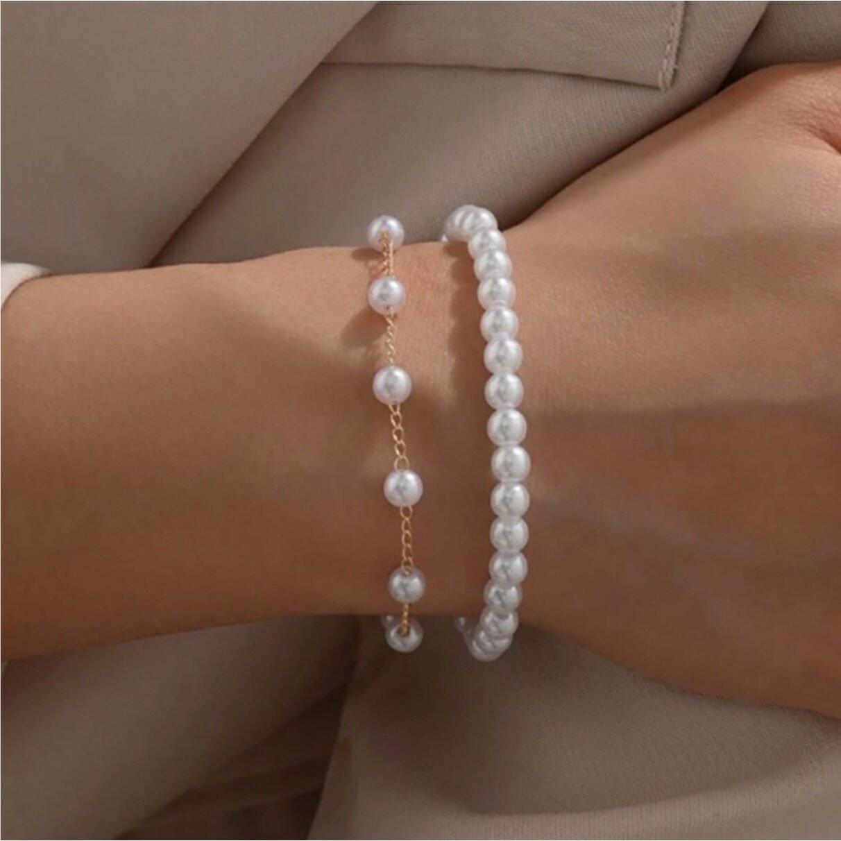 Dual Pearl Bracelet