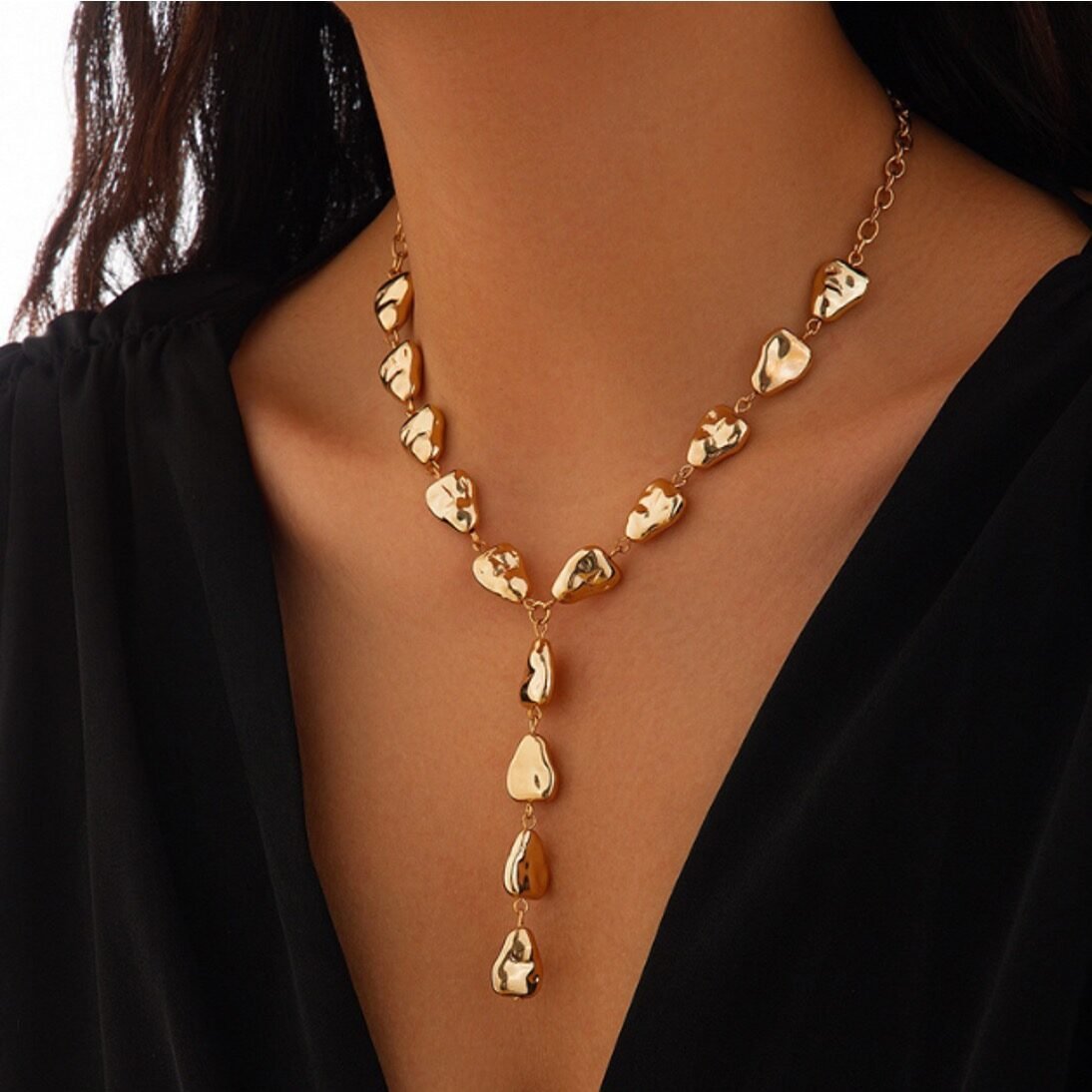 Golden Drip Necklace