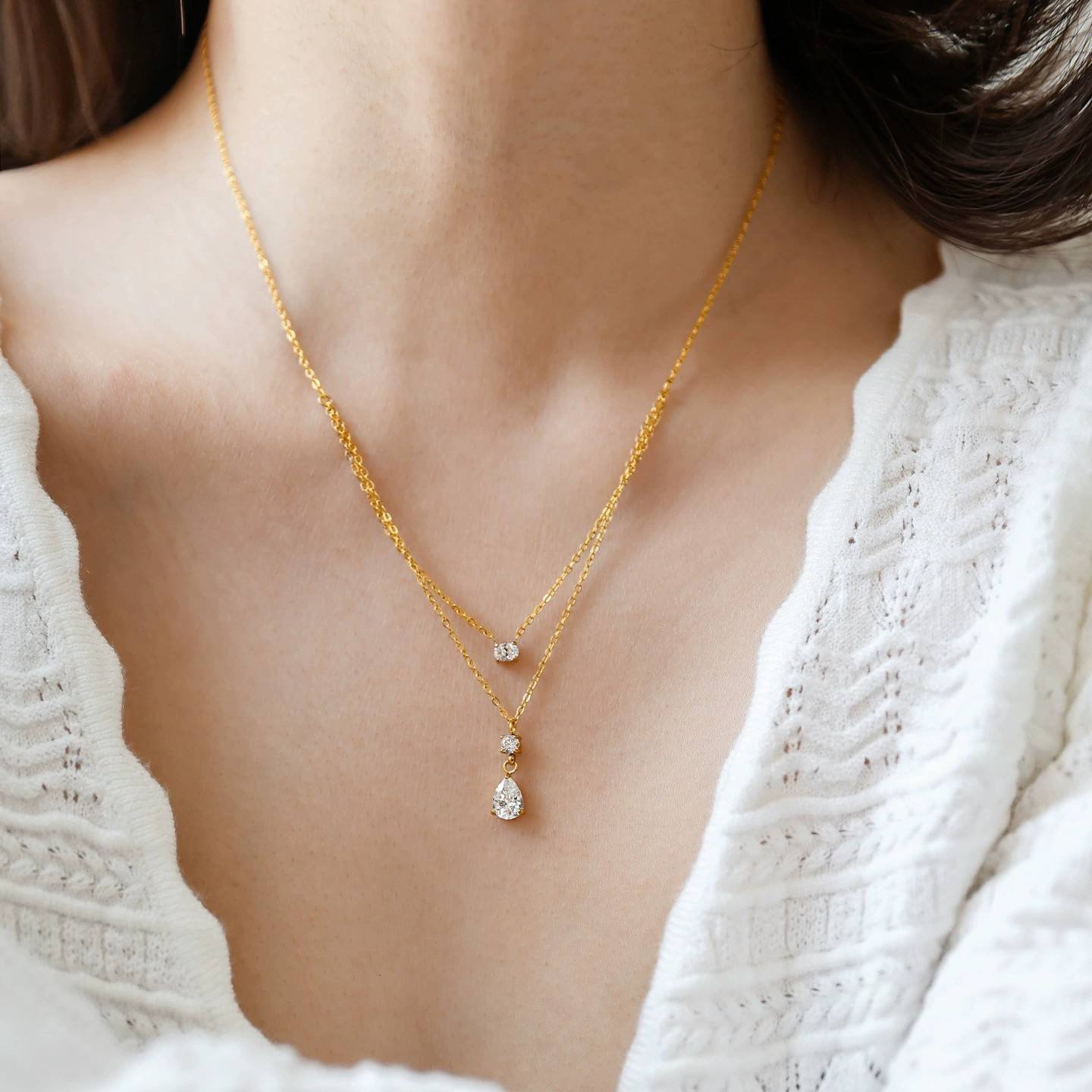 Layered Sparkle Necklace