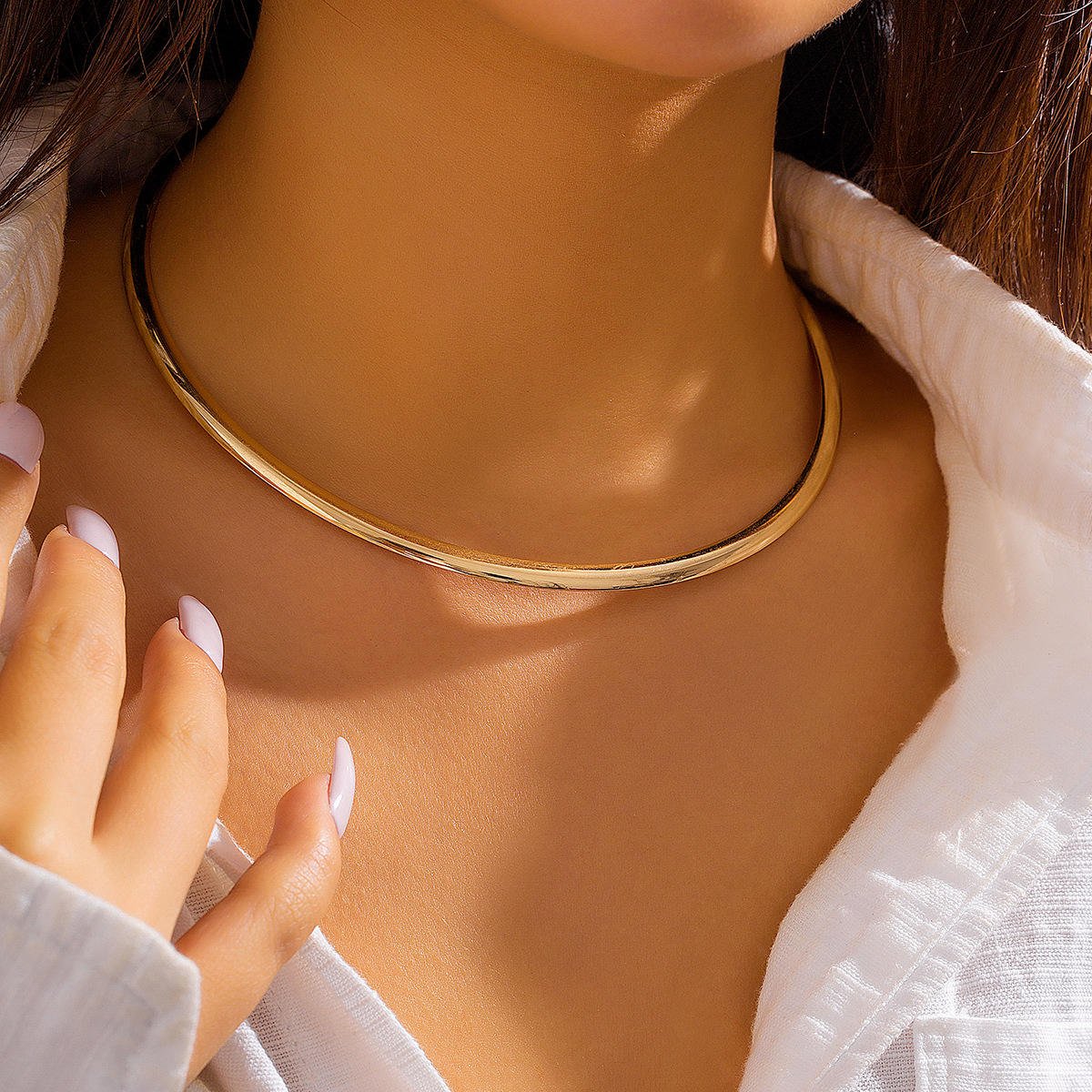 Molten Gold Choker