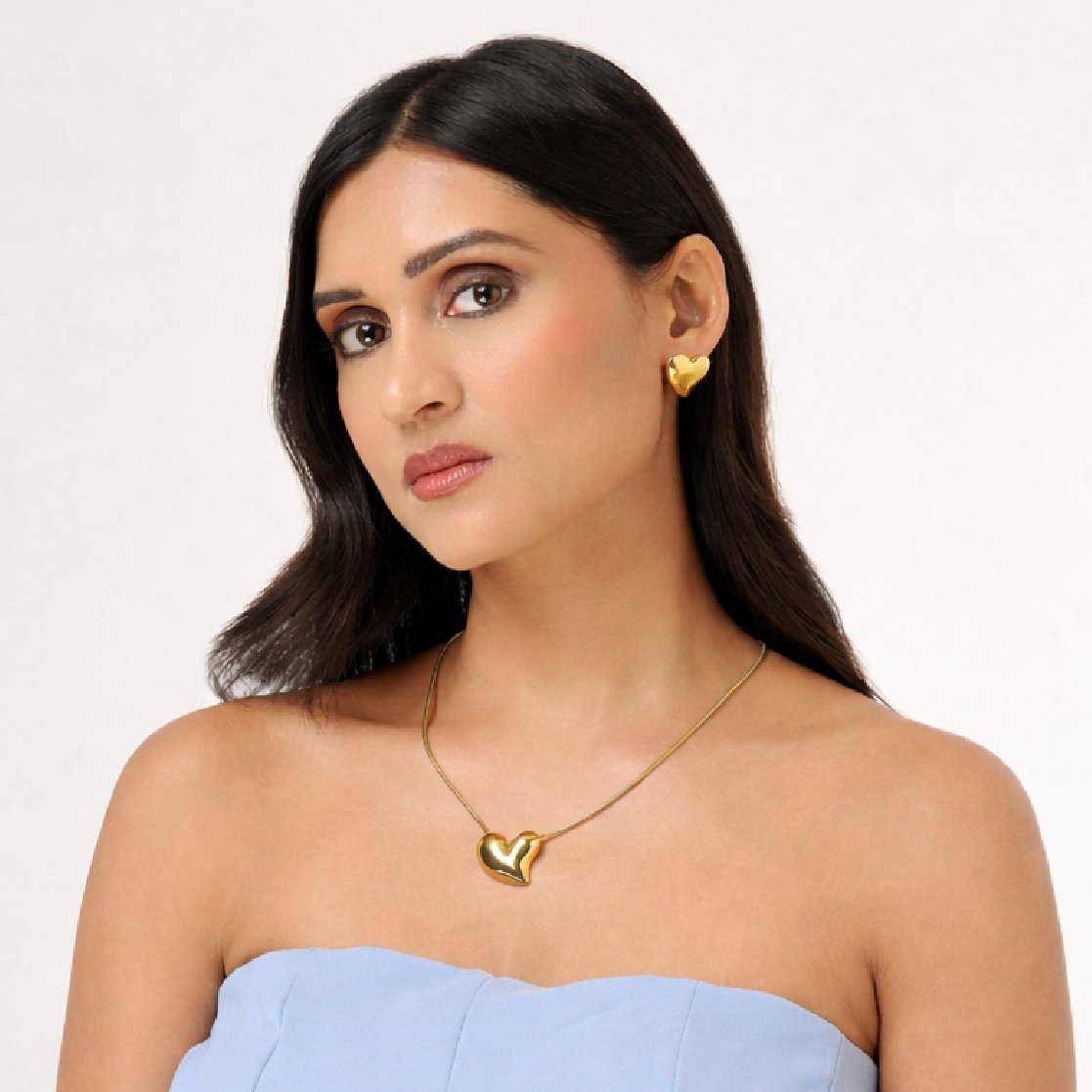 Liquid Gold Heart Set